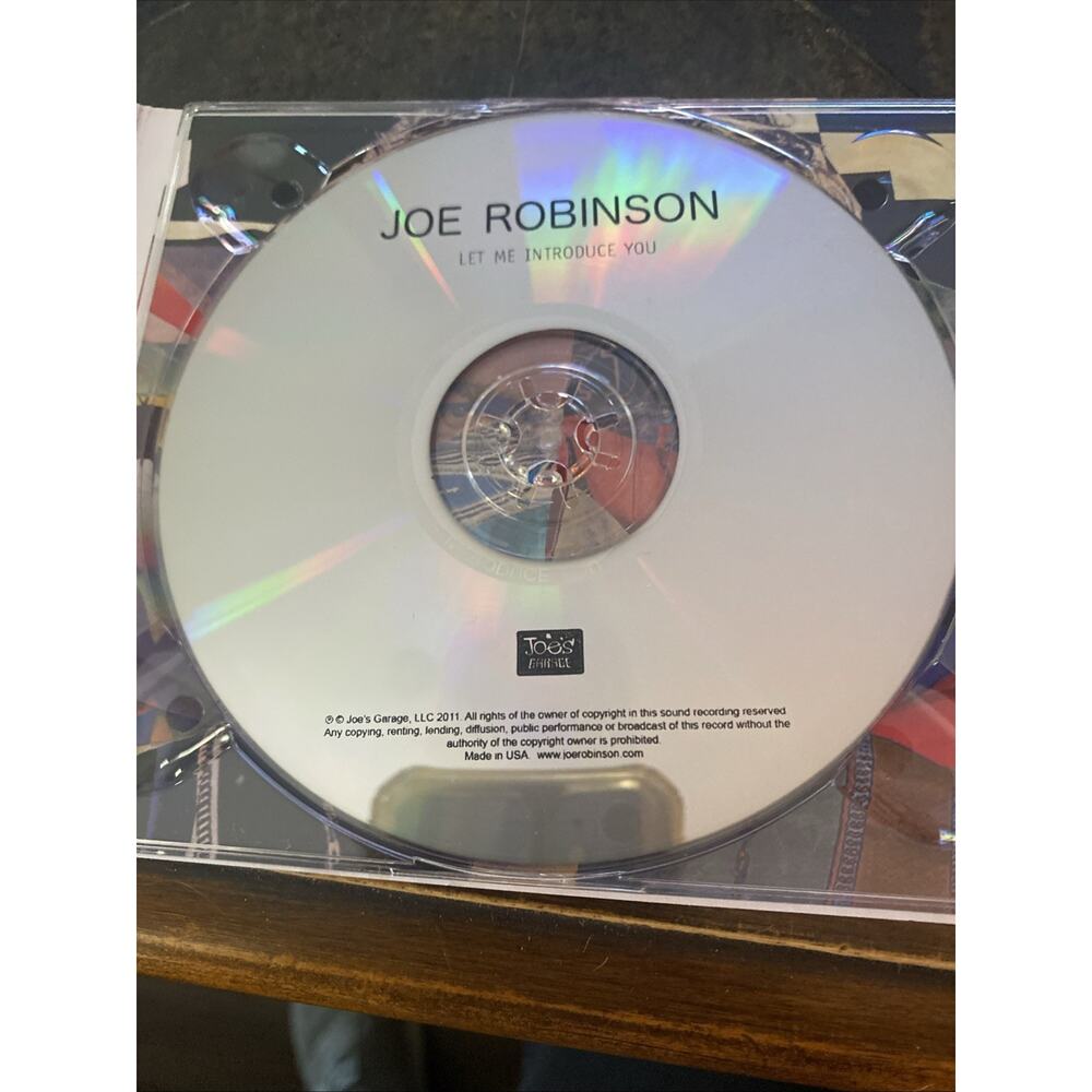 Joe Robinson *Let Me Introduce You * SIGNED Compact Disc * Digipak CD - Picture 6 of 7